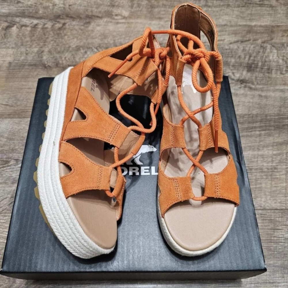 Sorel Cameron Flatform sandals women's size 8 & 10 - Picture 3 of 12